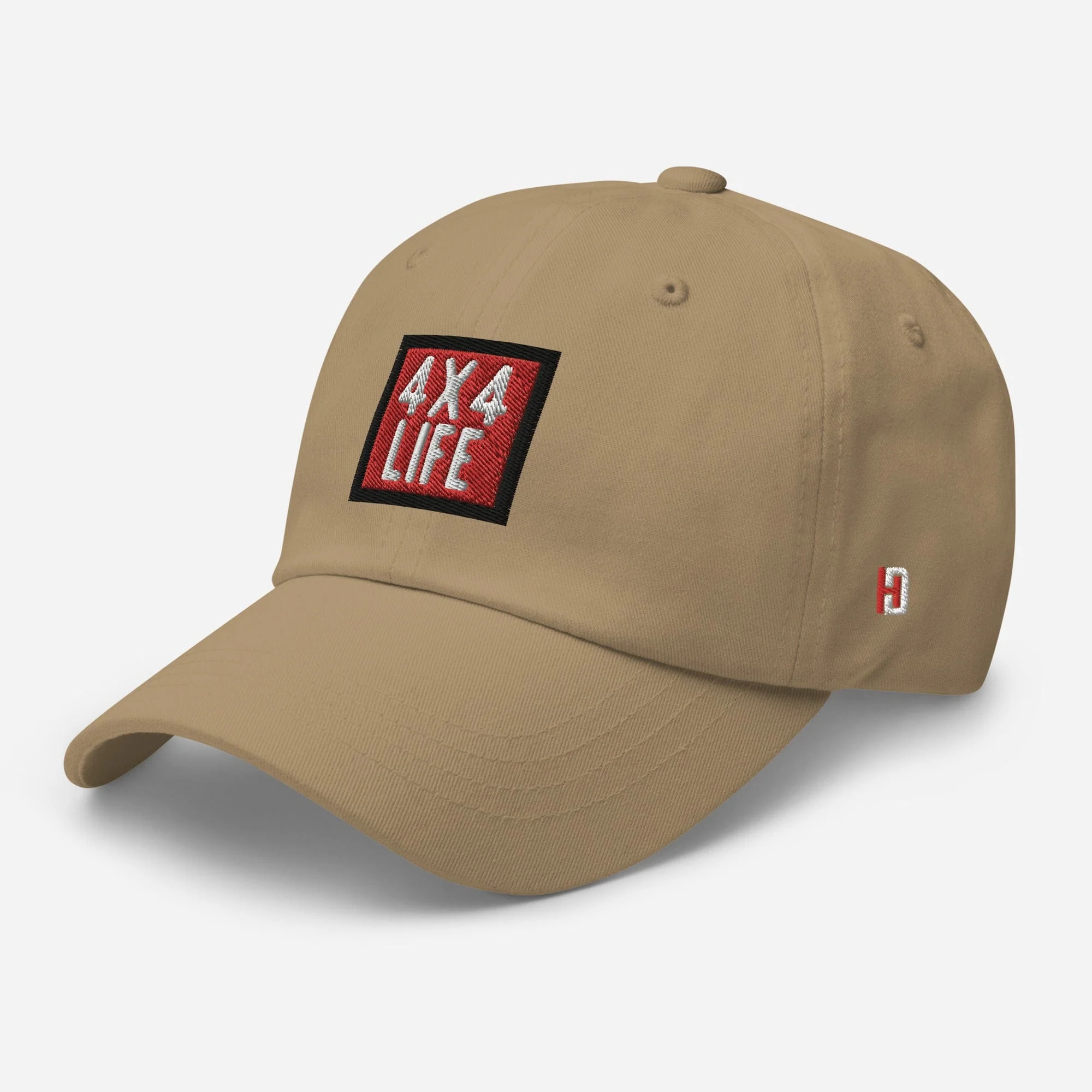 4x4 Life Dad Hat Khaki - Image 2