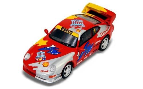 2x car set Porsche 993 Carrera Cup 1993 Shell Combo with rear spoiler Sparky 1/64 - Image 2