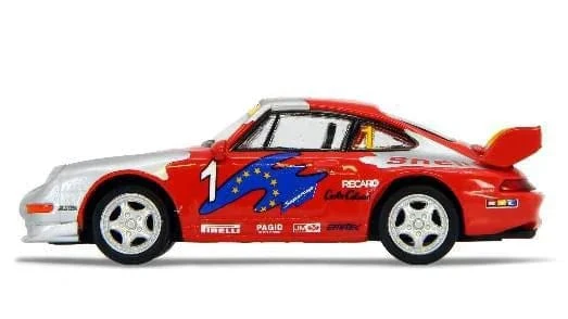 2x car set Porsche 993 Carrera Cup 1993 Shell Combo with rear spoiler Sparky 1/64 - Image 4