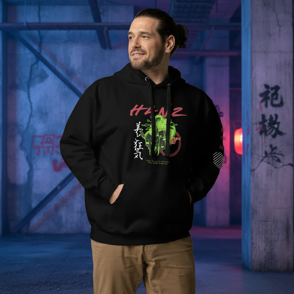 Beauty and Madness Hoodie Black - Image 3