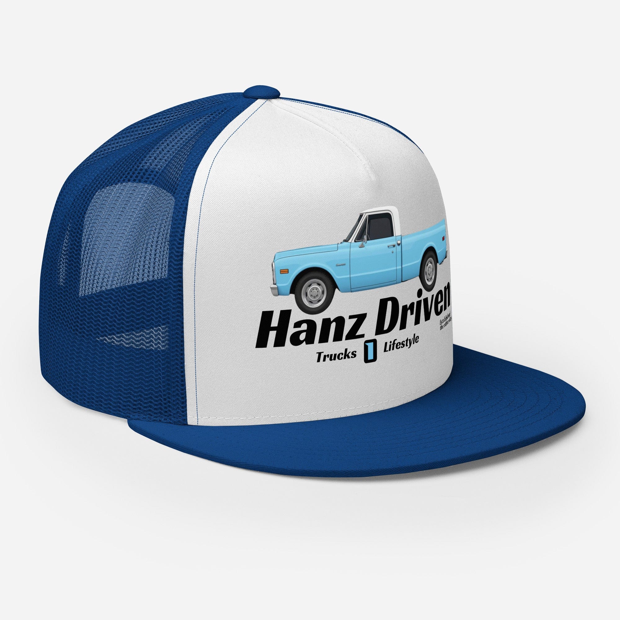 Blue Silverado Trucker Cap - Image 2
