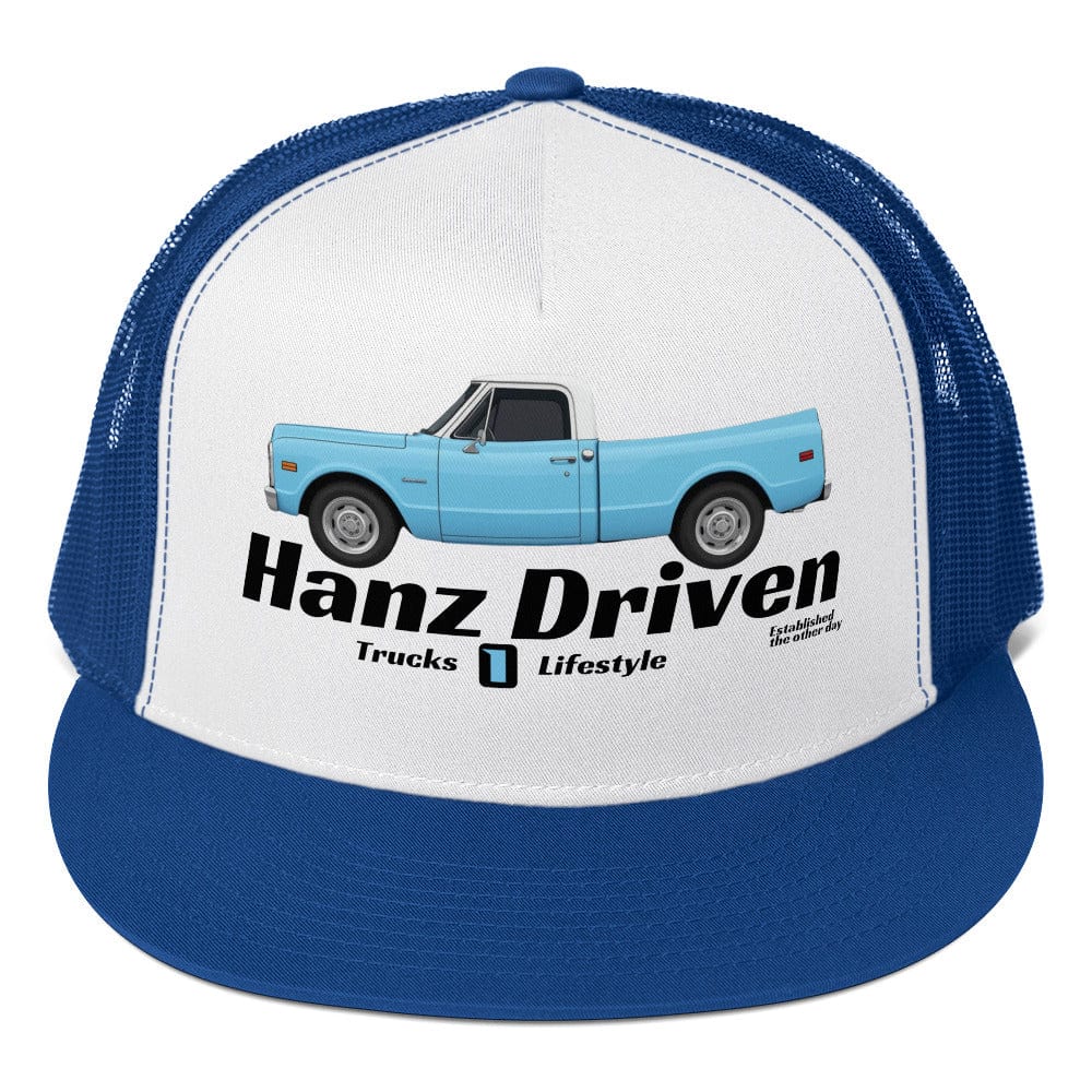 Blue Silverado Trucker Cap - Image 4