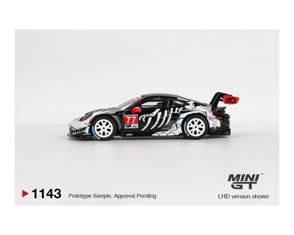 (Pre-order) Porsche 911 GT3 R #77 AO Racing 2025 IMSA Petit Le Mans - Image 4