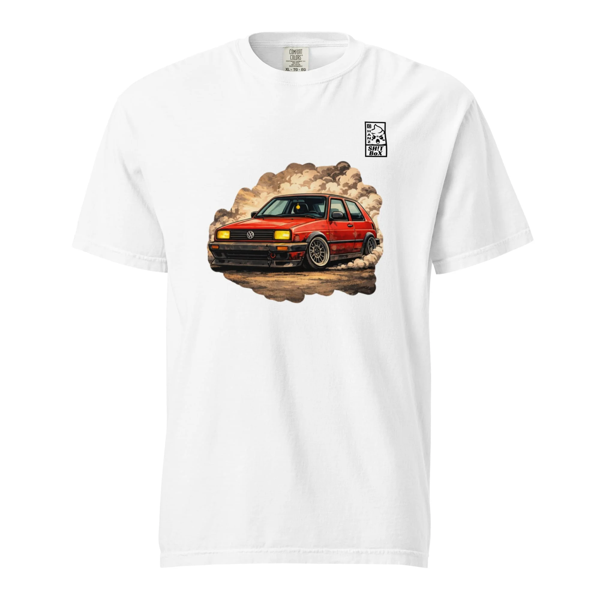 Golf GTI Sh!Box Heavyweight T-shirt - Image 2