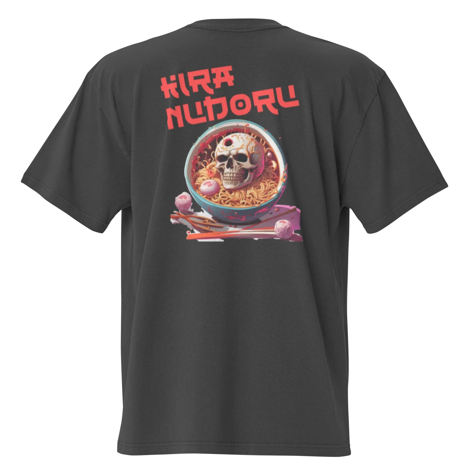 Kira Nudoru - Killer Noodle Oversized faded t-shirt