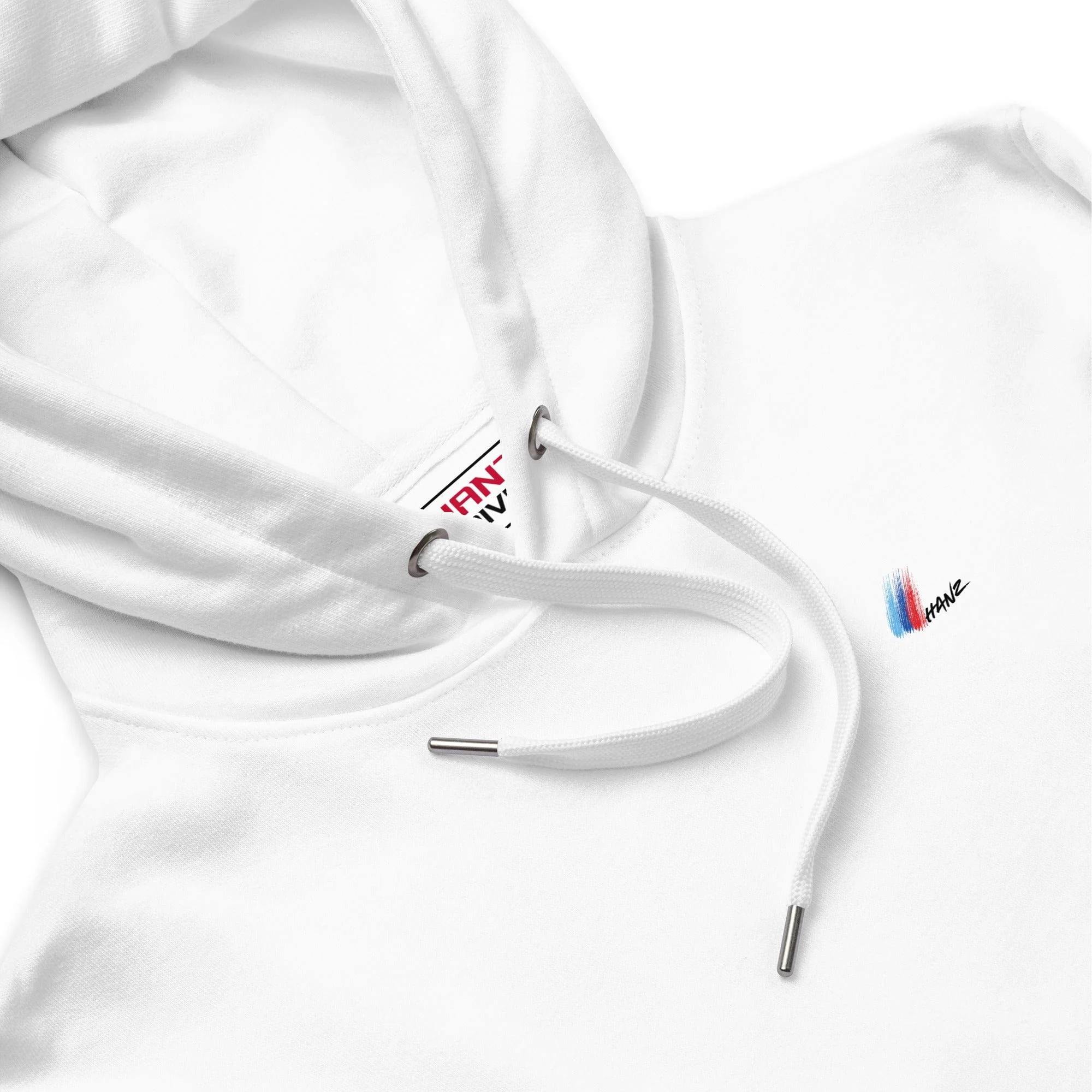 M Series brush Hoodie White