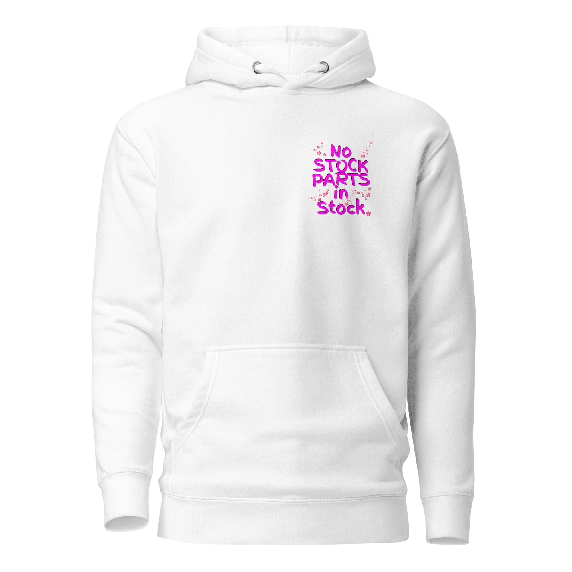 No Stock Parts in Stock Sakura Basics Hoodie Unissex