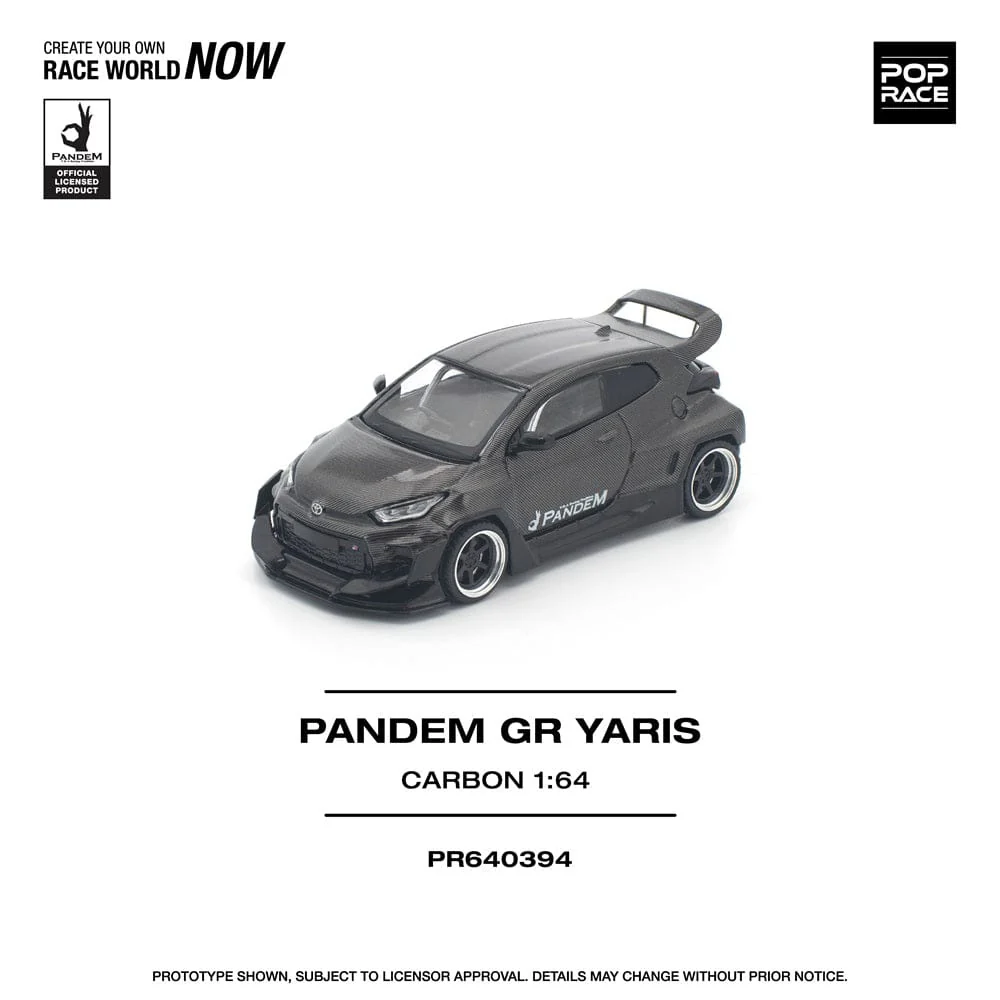 (Pre-Order) PANDEM GR Yaris Carbon Edition PopRace 1/64