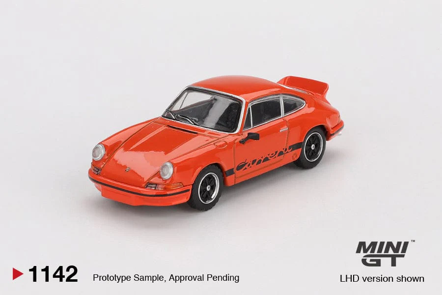 (Pre-order) 1973 Porsche 911 Carrera RS 2.7 Tangerine Mini GT 1:64