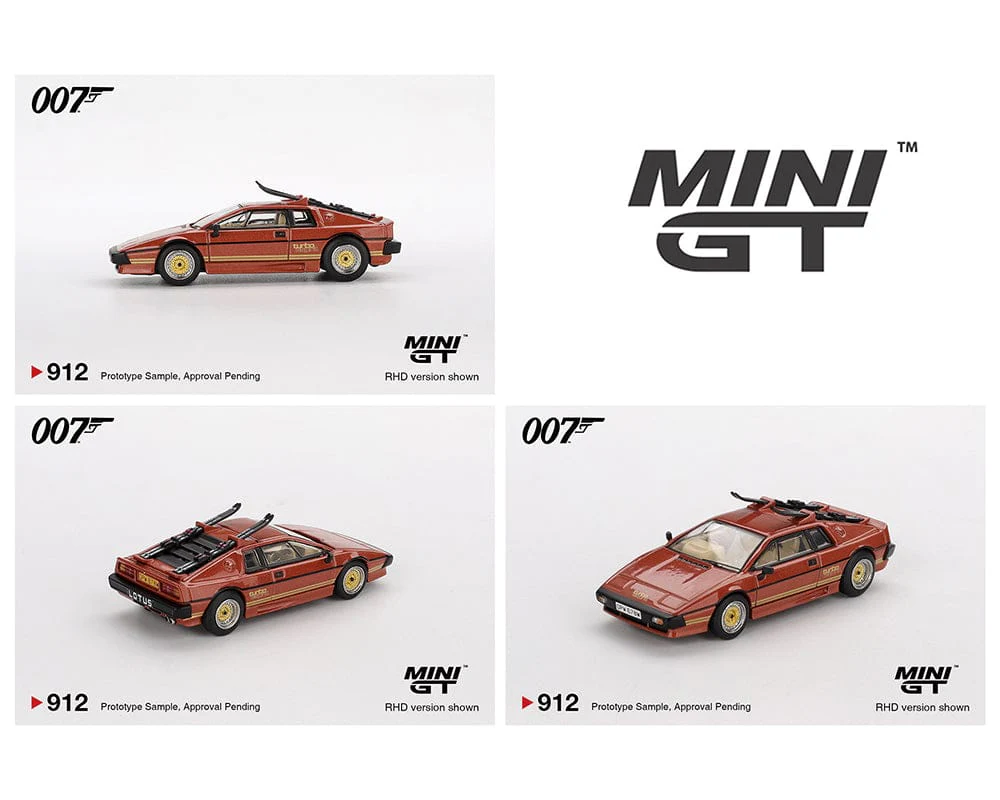 Lotus Esprit Turbo James Bond 007 For Your Eyes Only Mini GT 1/64 - Image 2