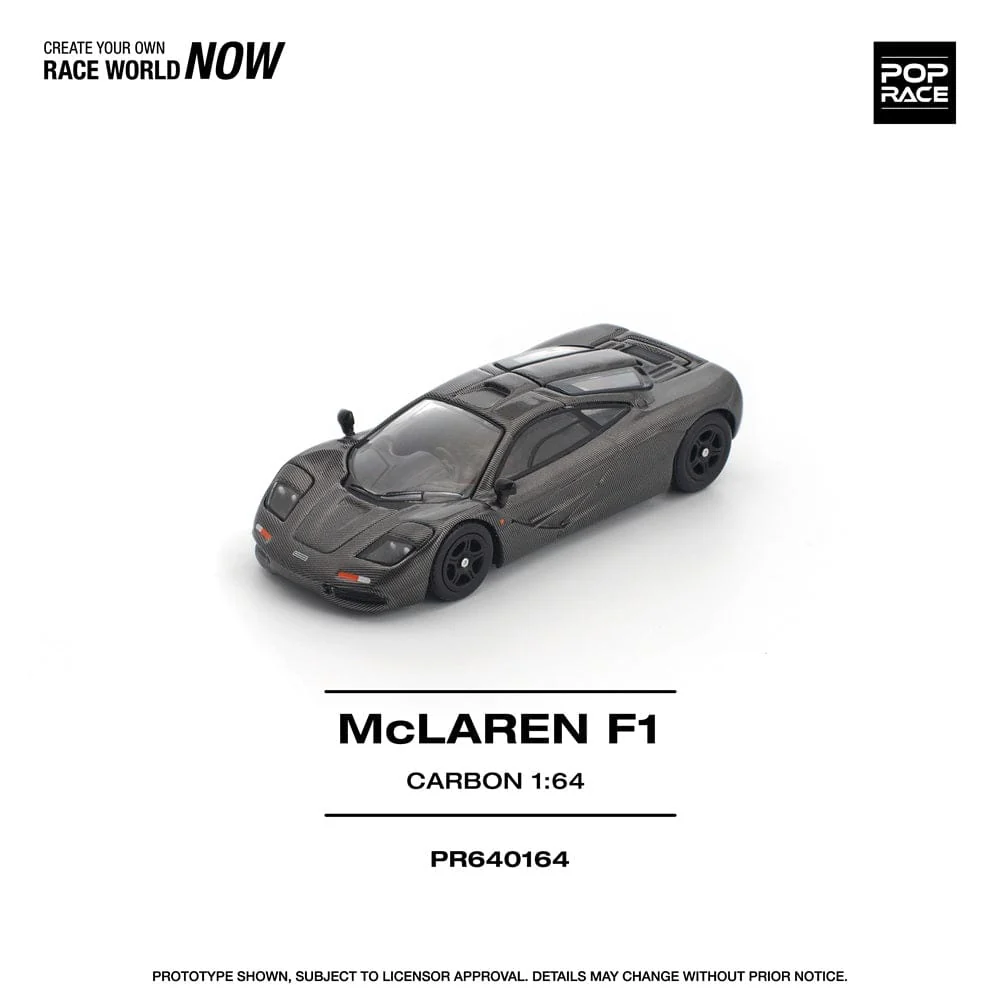 (Pre-Order) McLaren F1 Carbon Edition PopRace 1/64