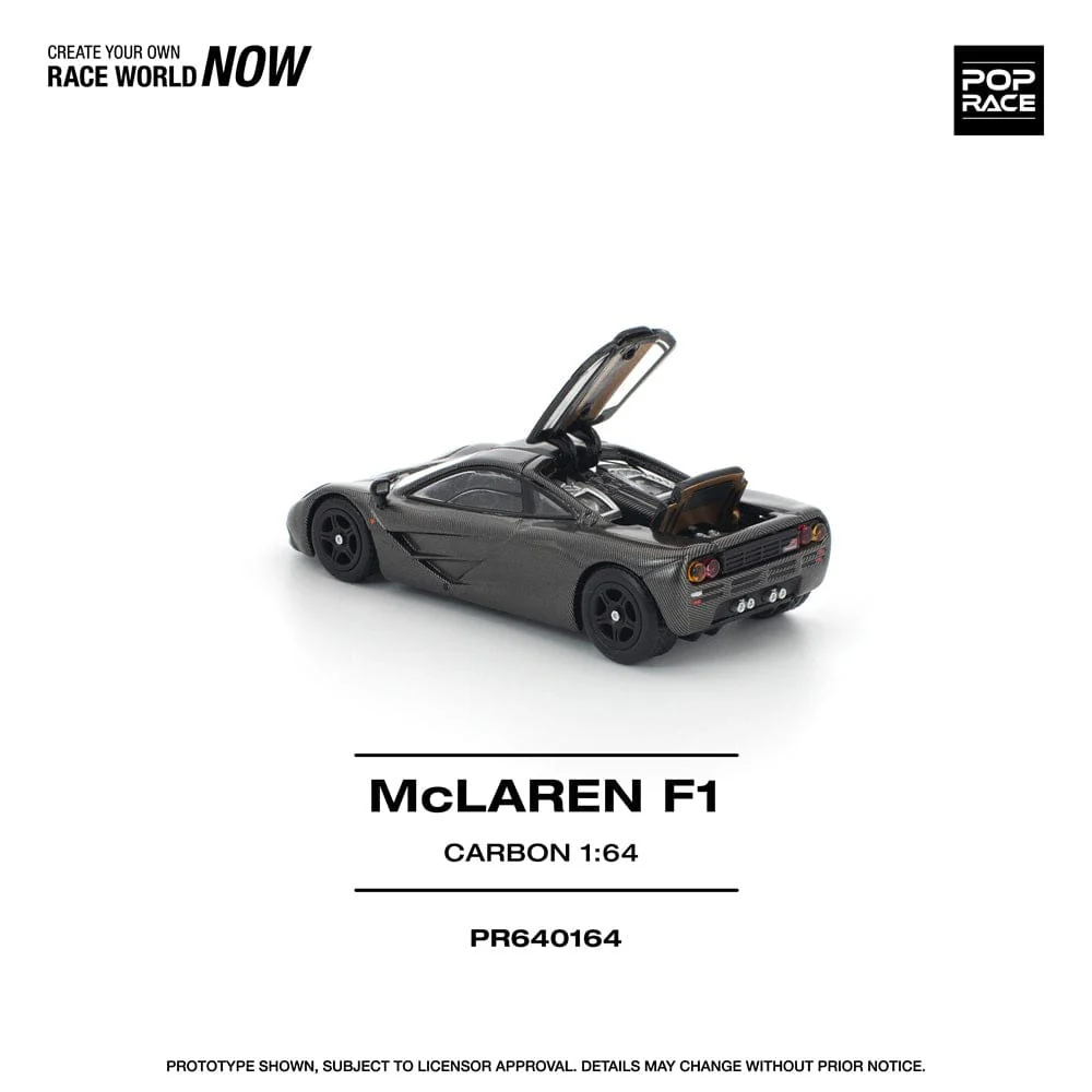 (Pre-Order) McLaren F1 Carbon Edition PopRace 1/64 - Image 2