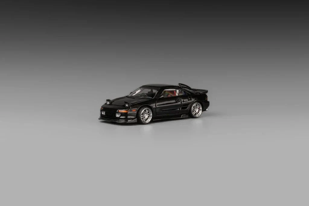 Toyota MR2 SW20 Hong Kong Limited Edition Metallic Black Micro Turbo 1/64 scale - Image 3
