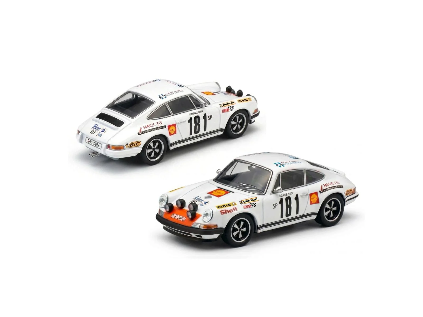 (Pre-order) Porsche Singer 911 1969 Tour de France #181 Enigma Exclusive Pop Race 1:64 scale - Image 2