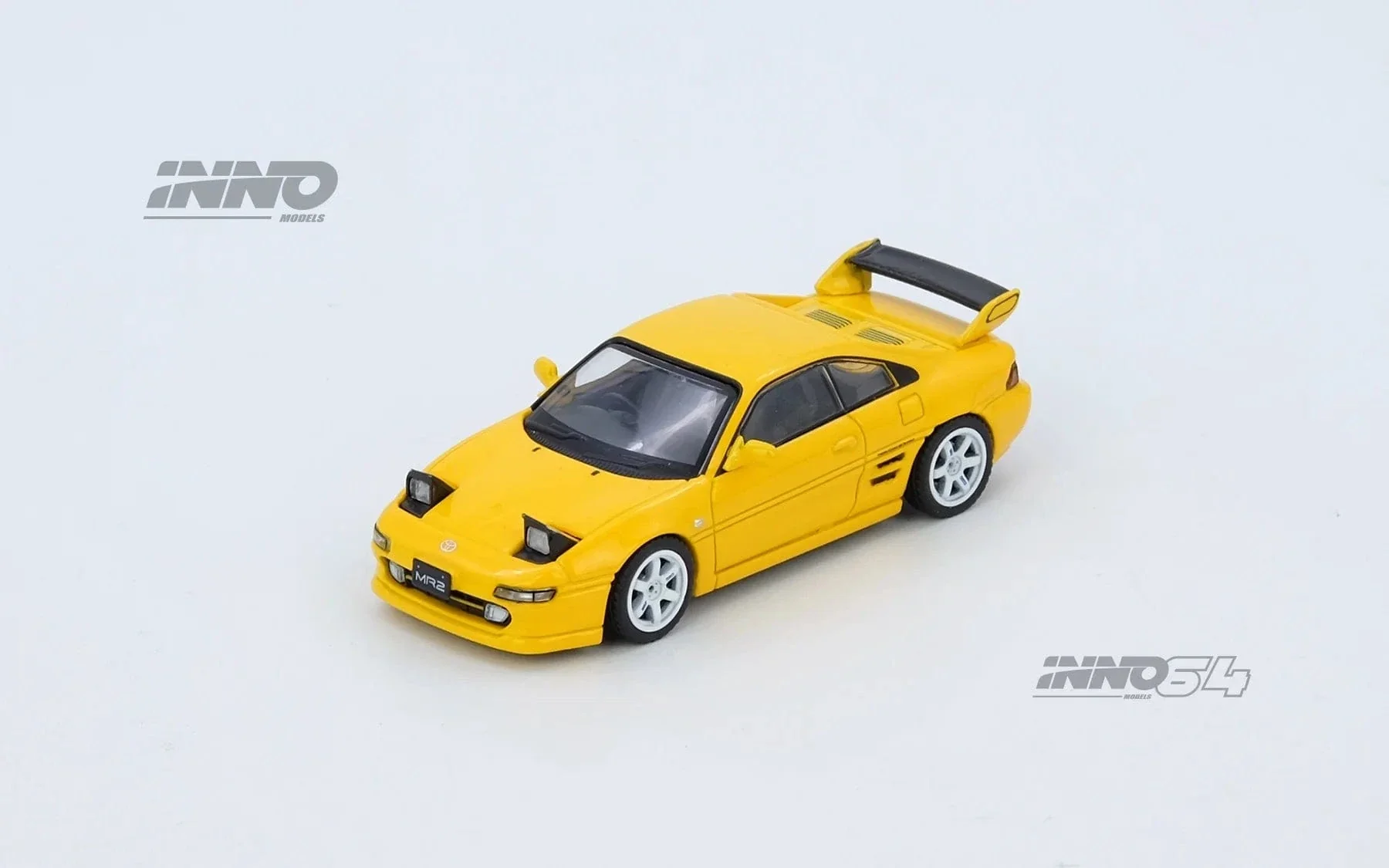 (Pre-Order) Toyota MR2 SW20 Yellow 1/64 Scale Inno64 - Image 3