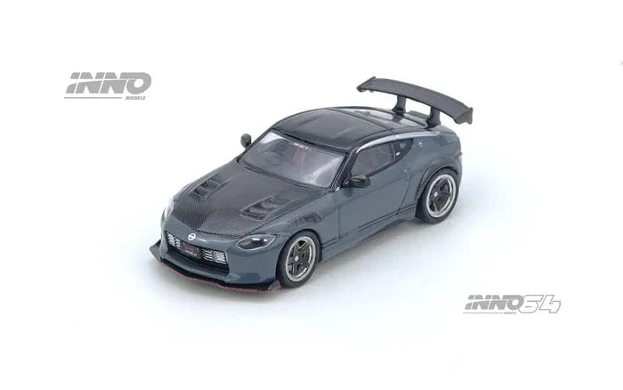 Top Secret Fairlady Z RX34 Stealth Gray Inno64 1/64 scale - Image 3