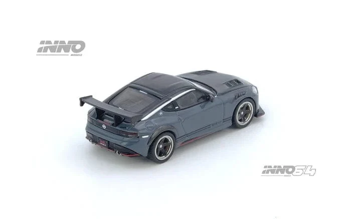 Top Secret Fairlady Z RX34 Stealth Gray Inno64 1/64 scale - Image 4